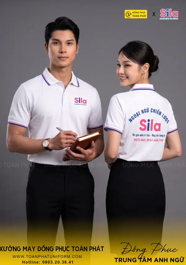Đồng Phục Trung T&acirc;m Anh Ngữ Sila - Cao Cấp, Sang Trọng