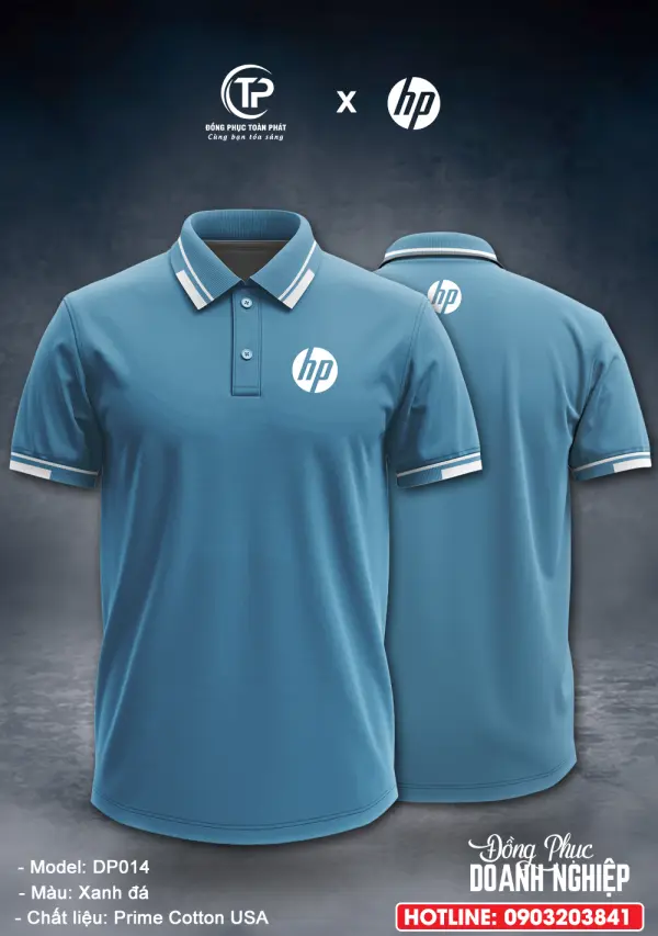 Đồng Phục Công Ty HP Xanh Đá